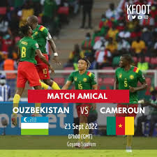 Cameroun- Ouzbékistan/Football : Match Fifa, les lions mordent la poussière Gouyan !