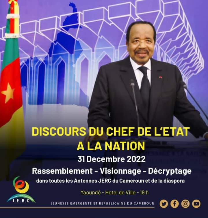 Cameroun/ discours de Fin d’année : Paul Biya sur Écran géant dans toutes les capitales Régionales !