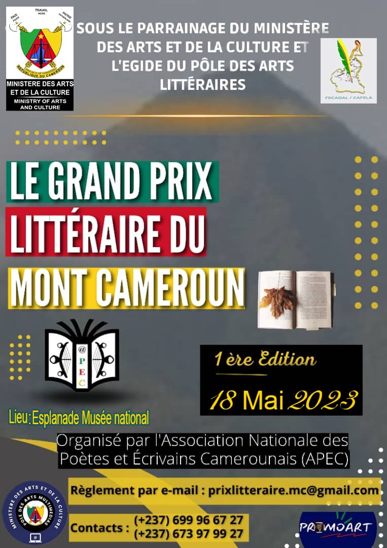 Cameroun/Littérature : Qui pour le Grand Prix Mont Cameroun ?