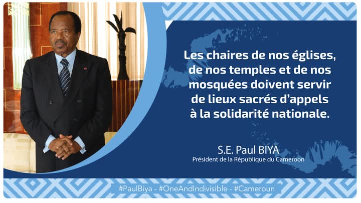 Cameroun: Homélie Biya aux Prélats ! Cameroun: Homélie Biya aux Prélats !