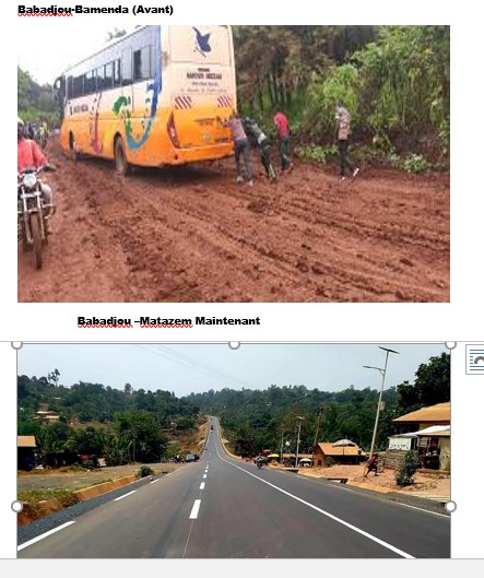 Babadjou –Bamenda :  ça roule à  Matazem !