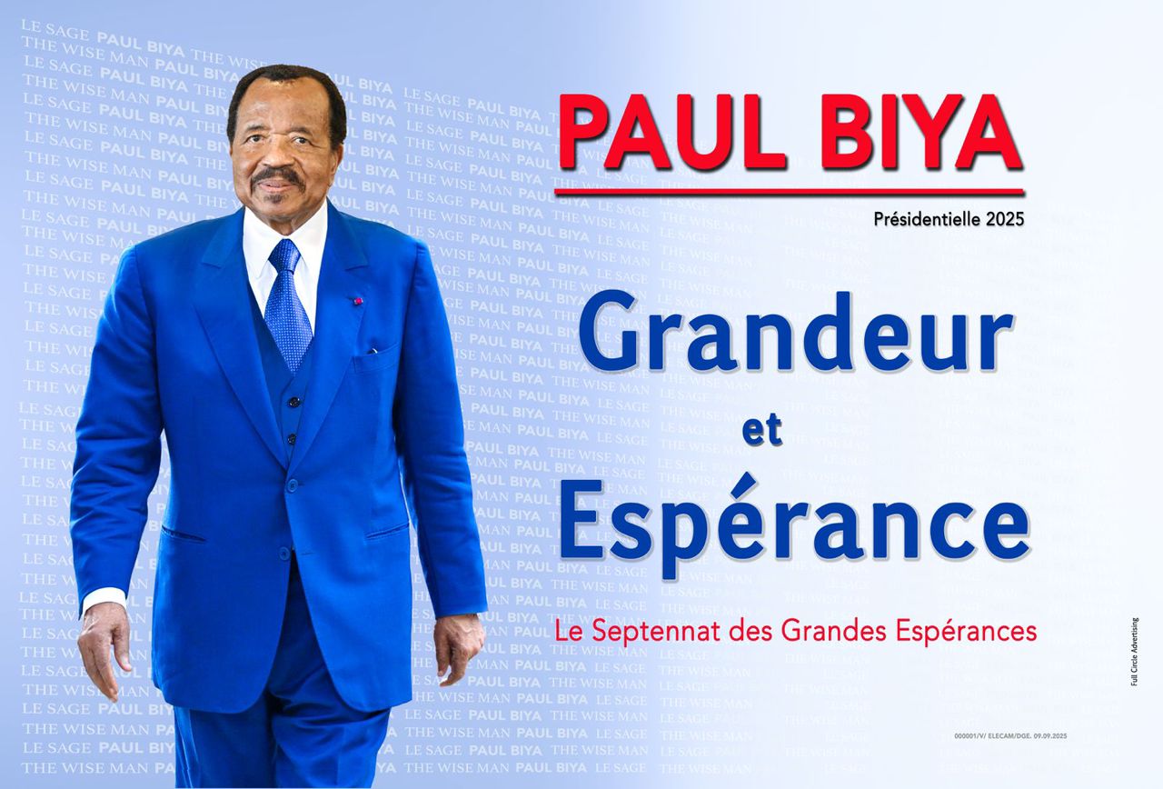 Présidentielle 2025 : Paul Biya en route pour Maroua !
