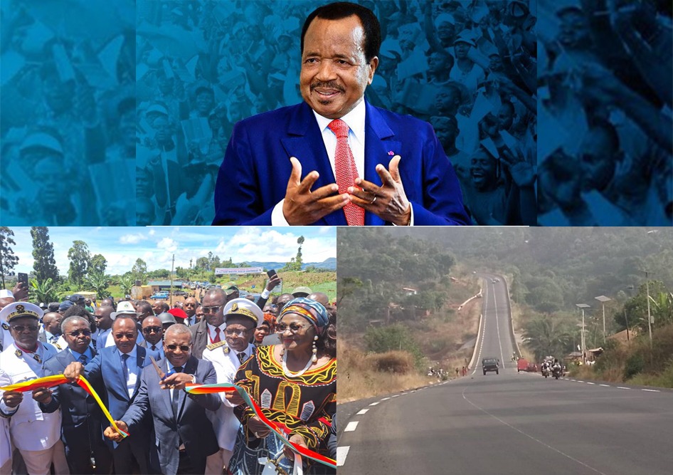 Travaux Publics : Paul Biya,  célébré à Bamenda !