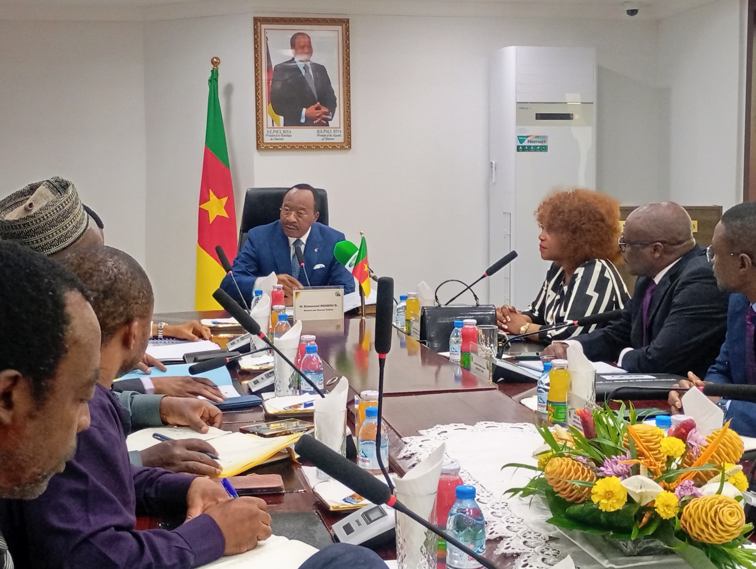 Désenclavement du Sud : Cathy Meba et Nganou Djoumessi scellent un partenariat stratégique !