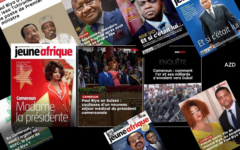 Jeune “Afrique ou Cameroun” : sept jours, sept ragots! Jeune “Afrique ou Cameroun” : sept jours, sept ragots!