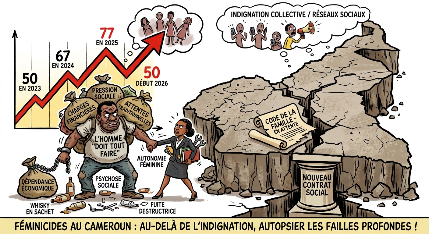 Féminicides au Cameroun : Au-delà de l’ indignation ! Féminicides au Cameroun : Au-delà de l’ indignation !