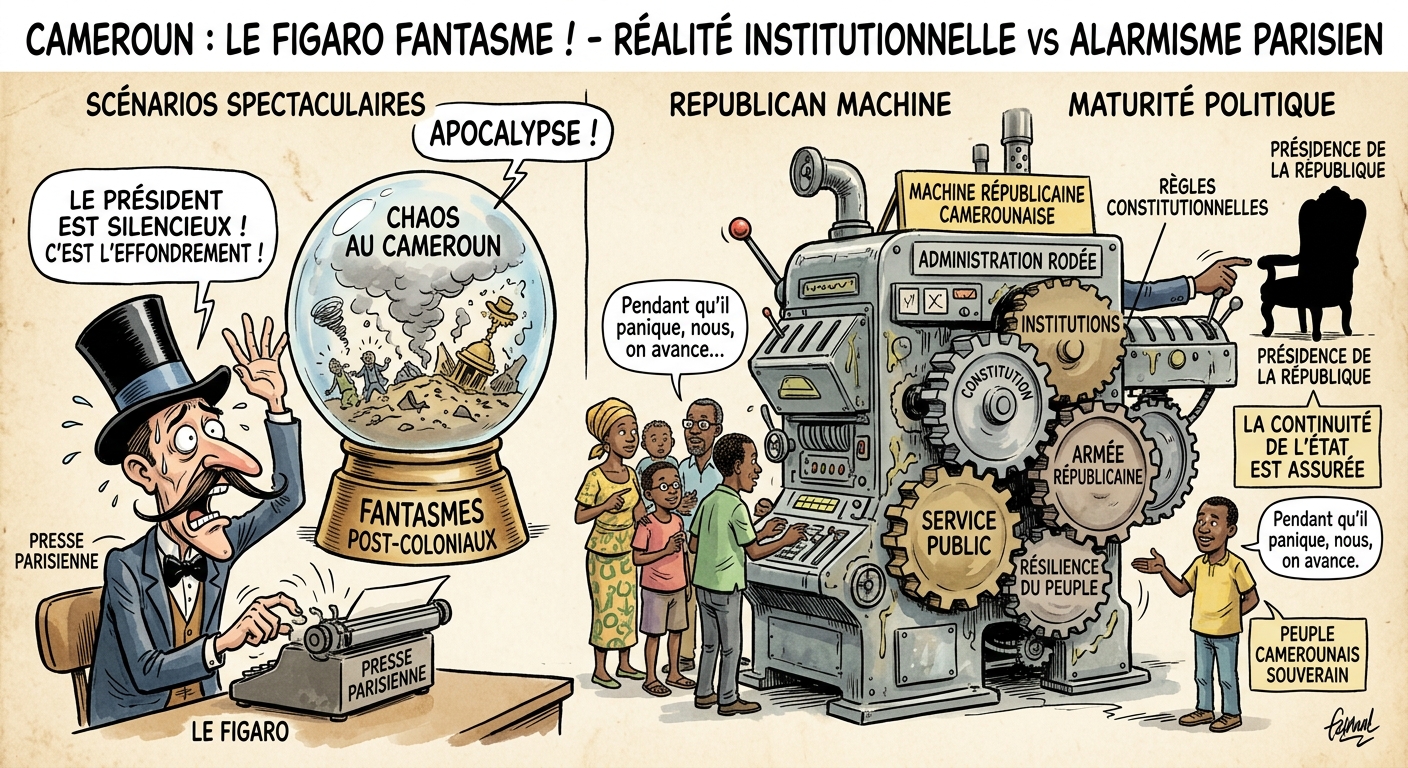 Cameroun : le Figaro fantasme !