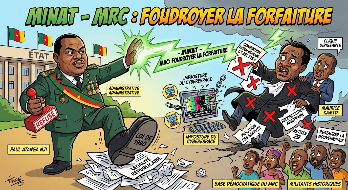 Politique : Atanga Nji en Messie du MRC !