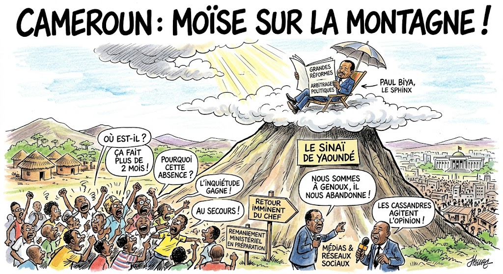Cameroun : Moïse sur la montagne !