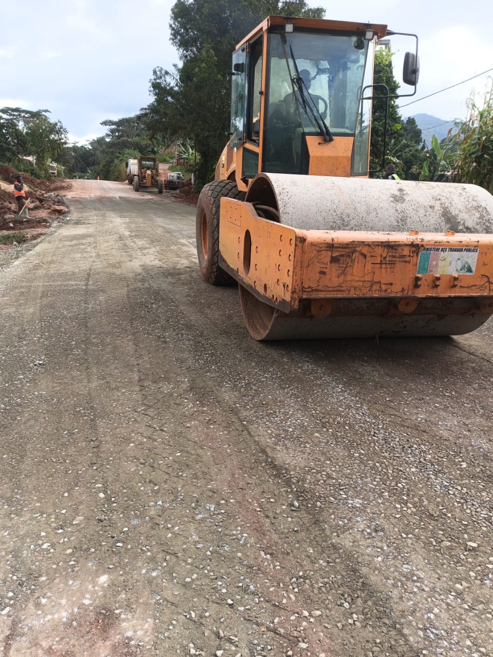 Route Nationale N°5 : le MINTP agit en urgence pour faciliter la circulation !