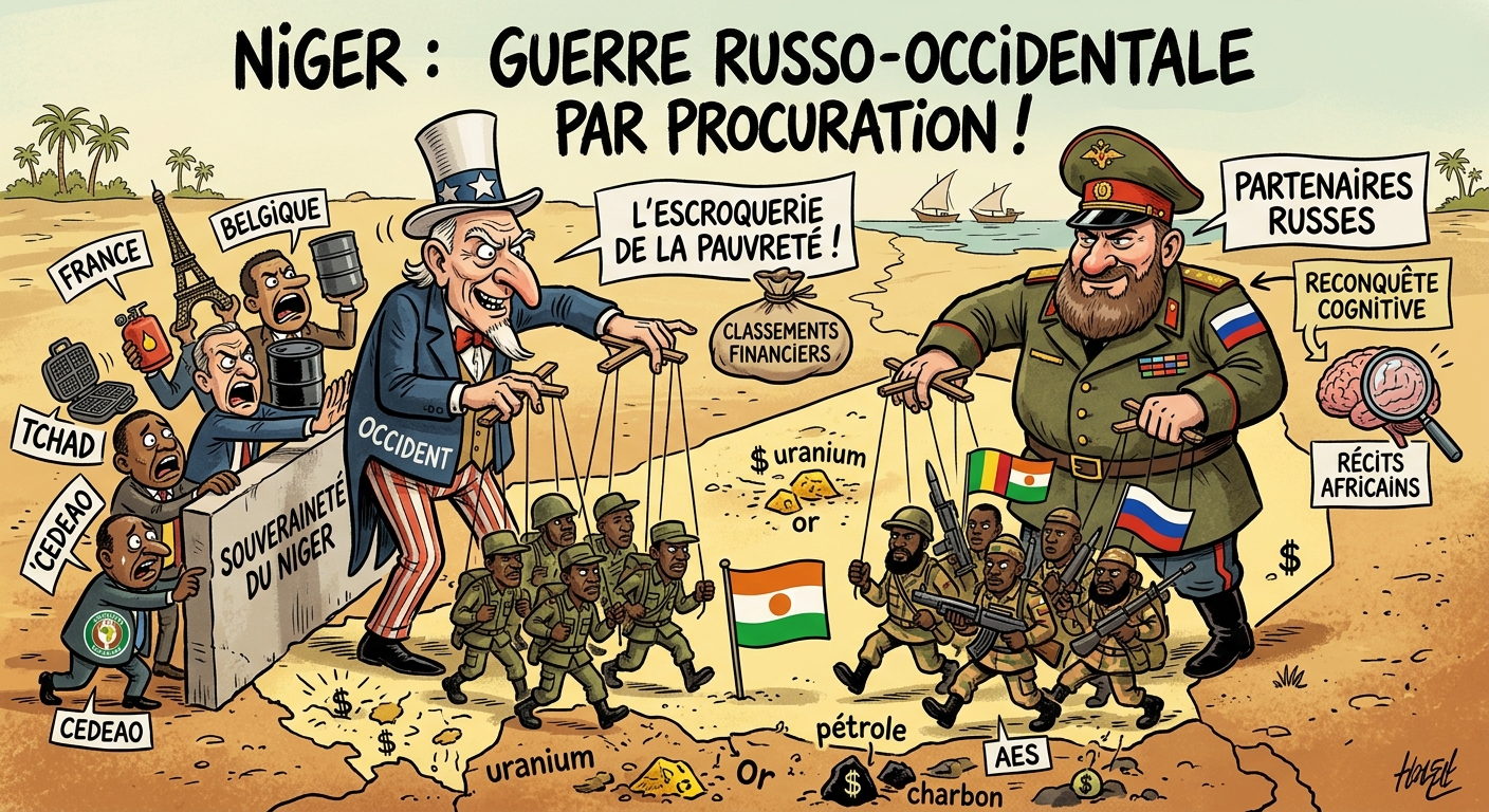 Niger : guerre russo-occidentale par procuration !