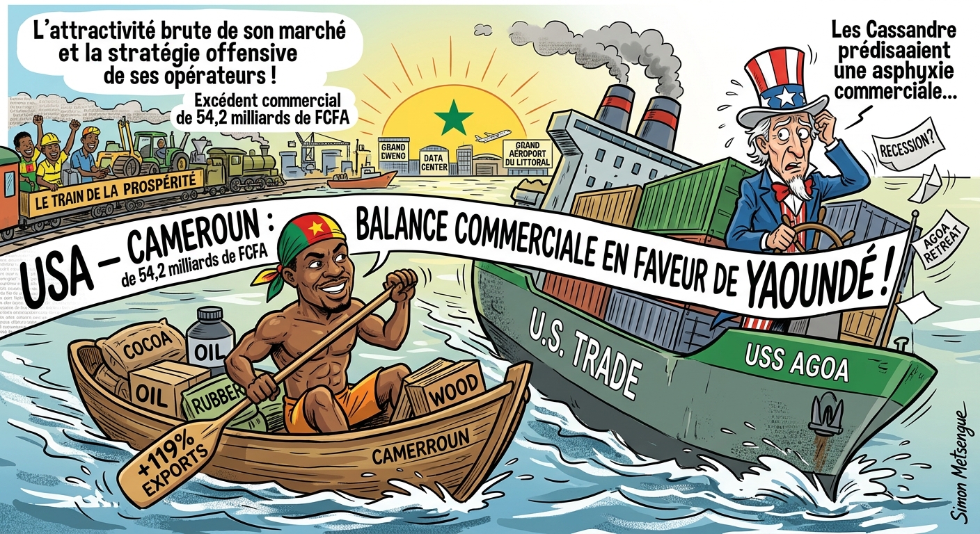 USA – Cameroun : balance commerciale en faveur de Yaoundé !