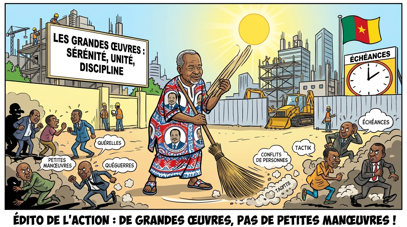Édito de l’ Action : De grandes œuvres, pas de petites manœuvres !