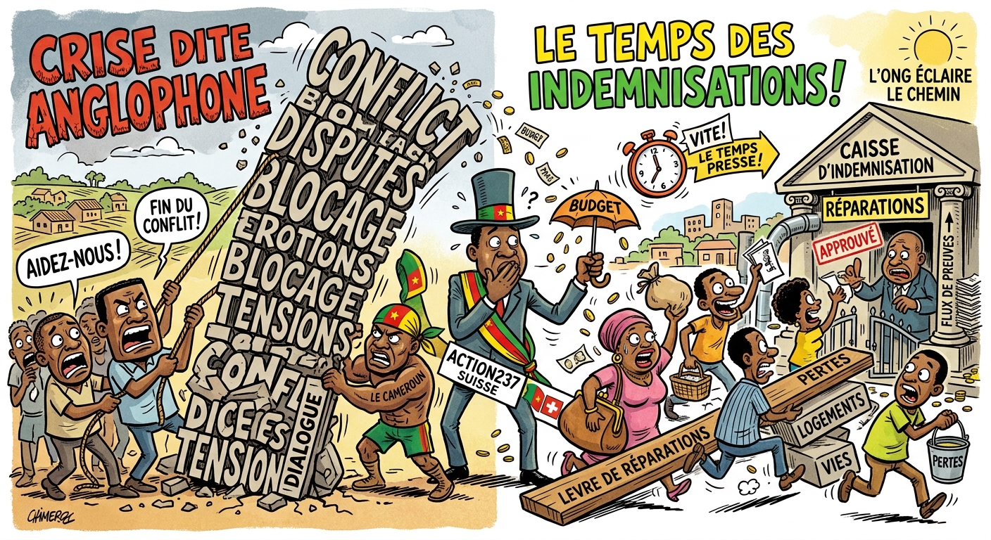 Crise dite anglophone : le temps des indemnisations !