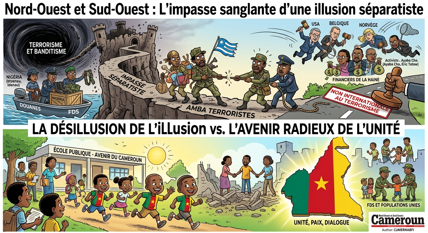 Nord-Ouest et Sud-Ouest : L’impasse sanglante d’une illusion séparatiste !