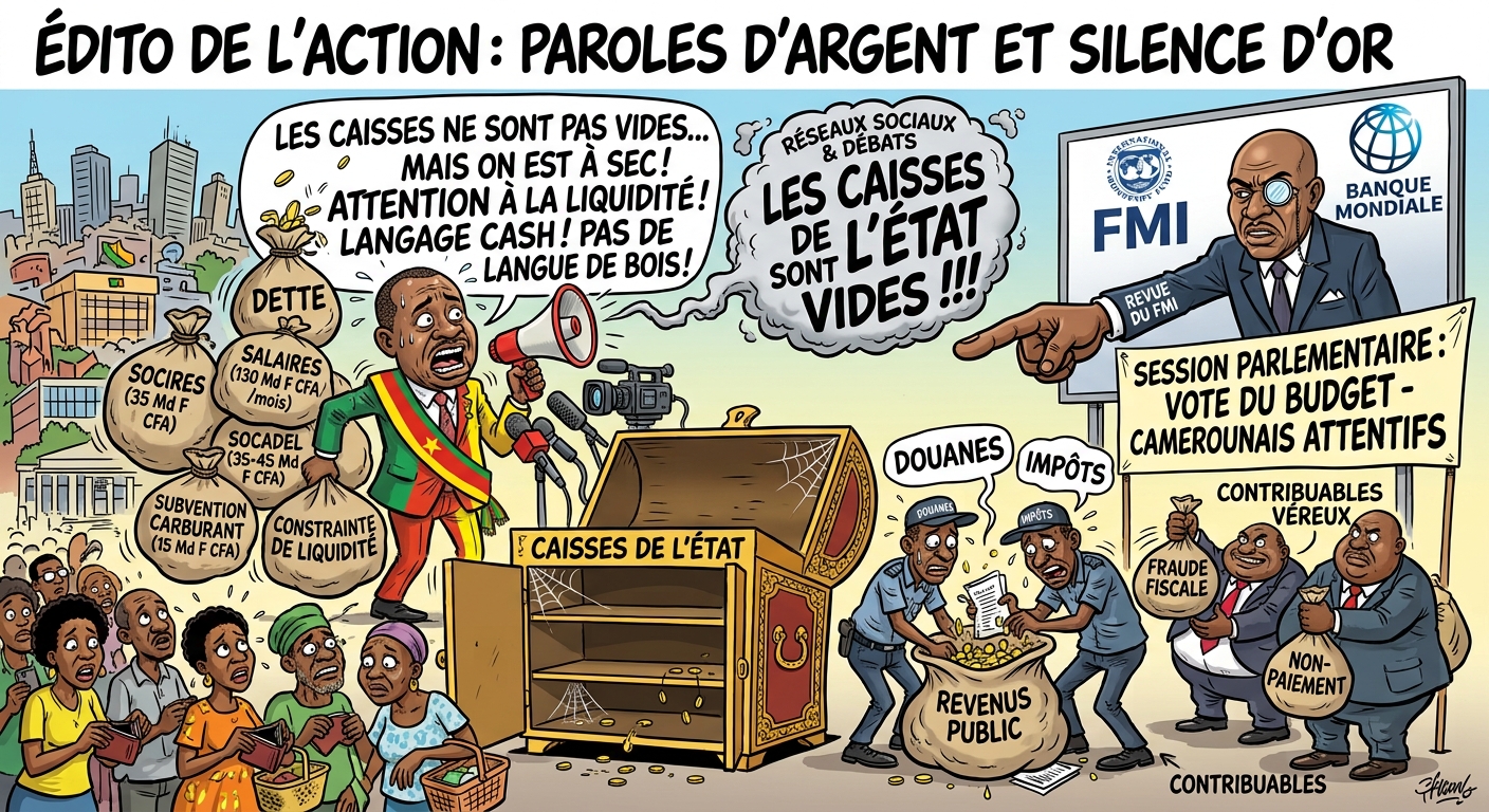 Édito de l’ Action : Paroles d’argent et silence d’or ! Édito de l’ Action : Paroles d’argent et silence d’or !