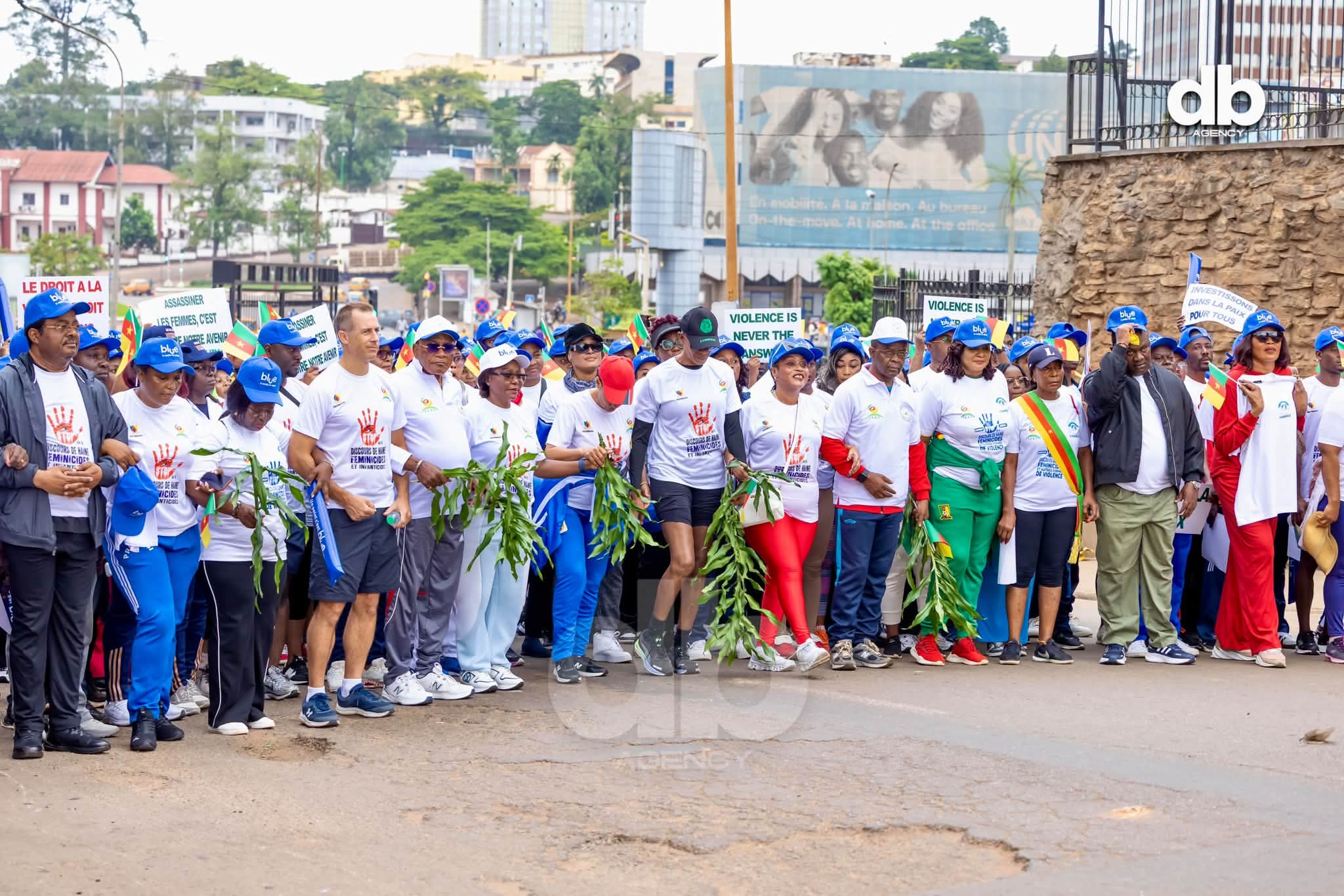 Paix et unité : la jeunesse camerounaise se mobilise à Yaoundé !
