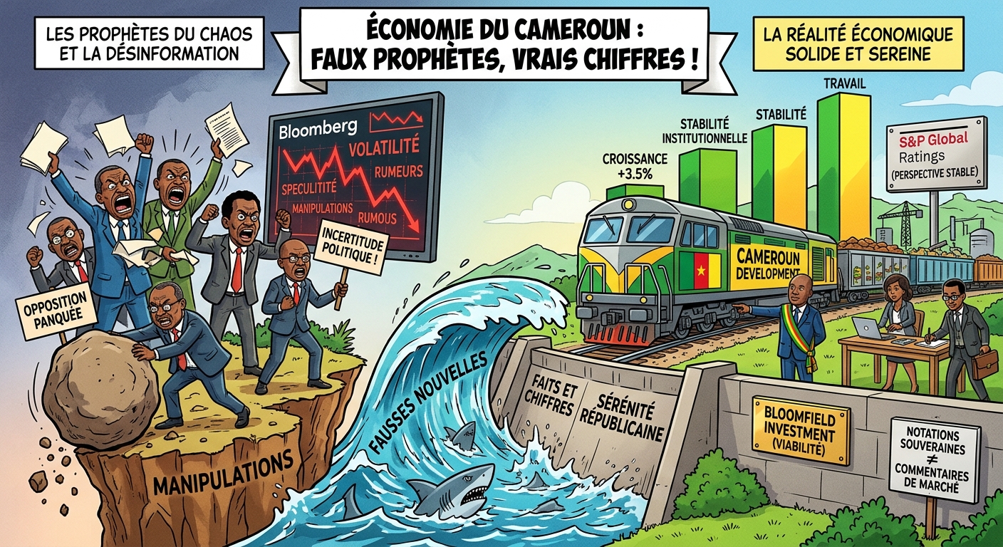 Économie du Cameroun : Faux prophètes, vrais chiffres!